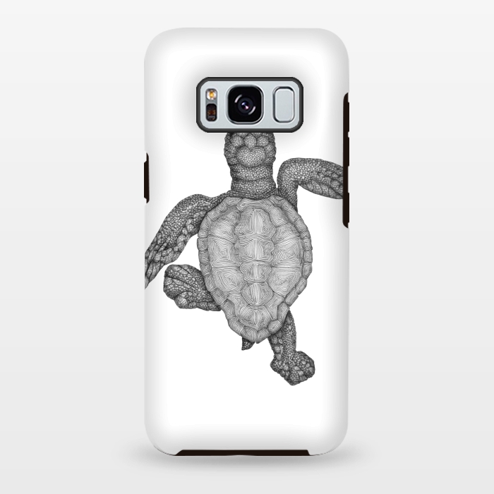 Galaxy S8 plus StrongFit Baby Sea Turtle by ECMazur 