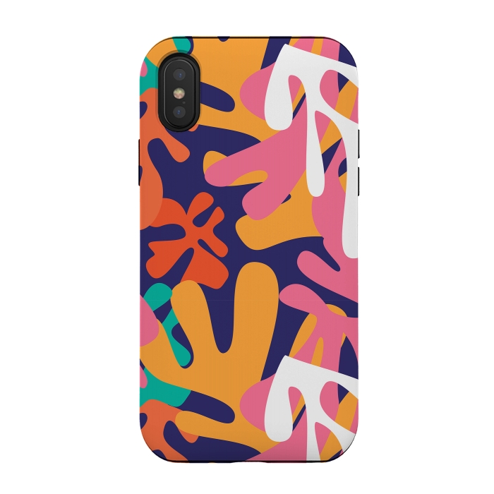 iPhone Xs / X StrongFit Matisse pattern 010 by Jelena Obradovic