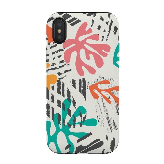 iPhone Xs / X StrongFit Matisse pattern 011 by Jelena Obradovic