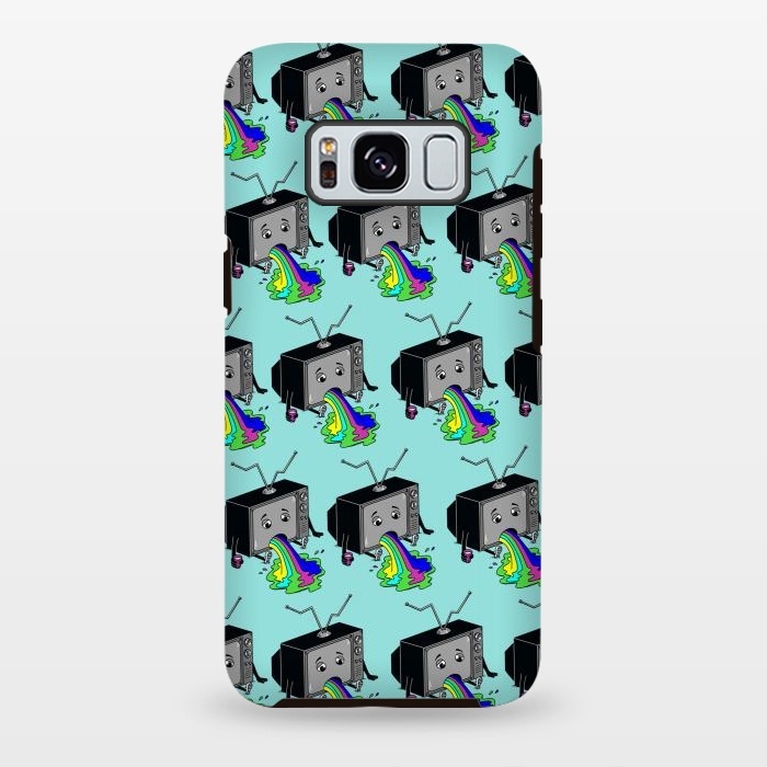Galaxy S8 plus StrongFit Vomit Tv by Coffee Man