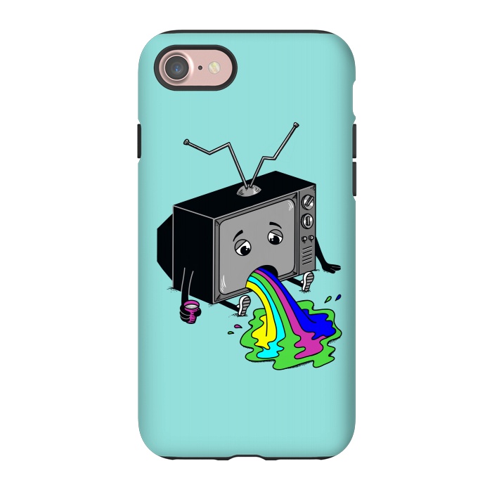 iPhone 7 StrongFit Vomit tv 2 by Coffee Man