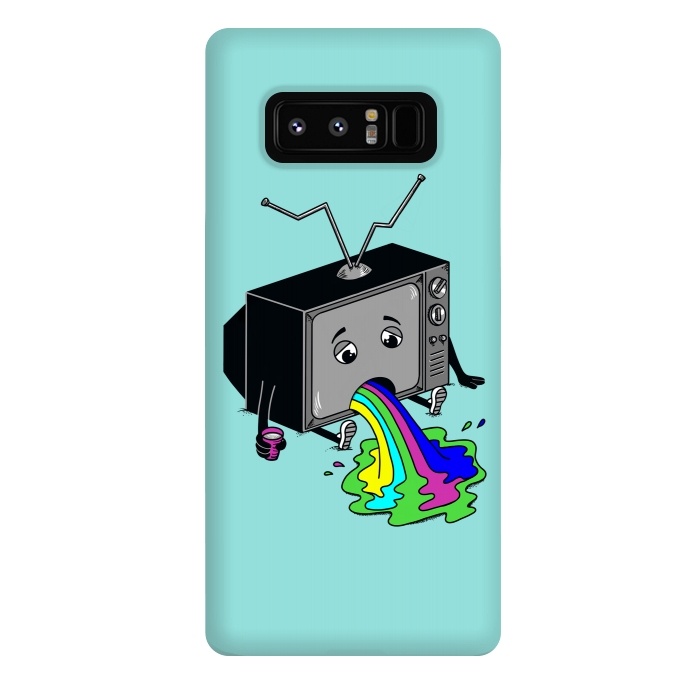 Galaxy Note 8 StrongFit Vomit tv 2 by Coffee Man