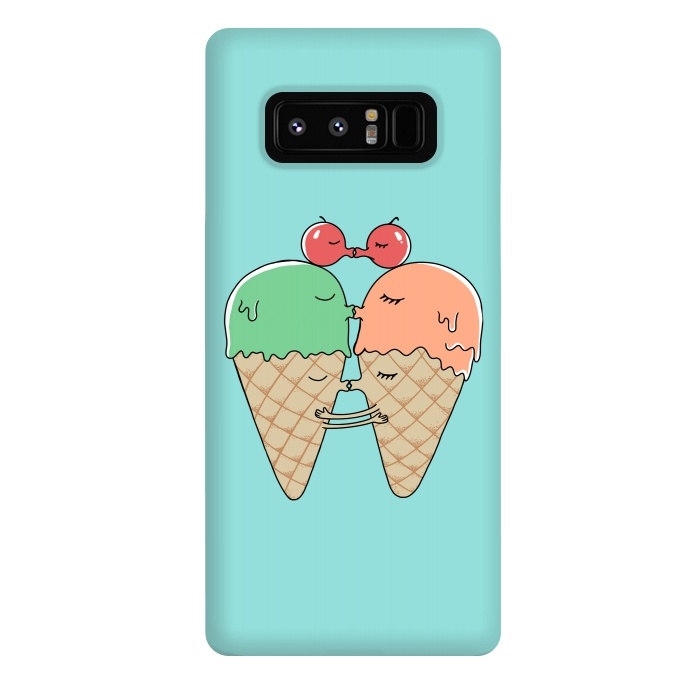 Galaxy Note 8 StrongFit Sweet Kiss by Coffee Man