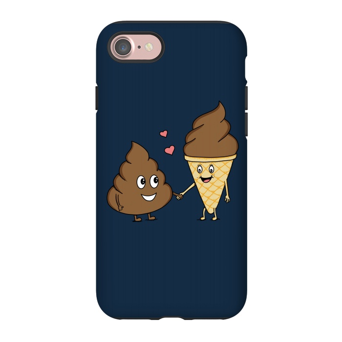 iPhone 7 StrongFit True love Blue by Coffee Man