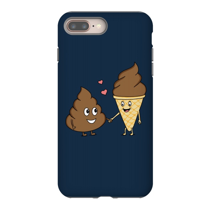 iPhone 7 plus StrongFit True love Blue by Coffee Man
