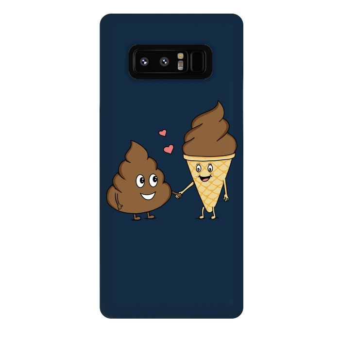 Galaxy Note 8 StrongFit True love Blue by Coffee Man