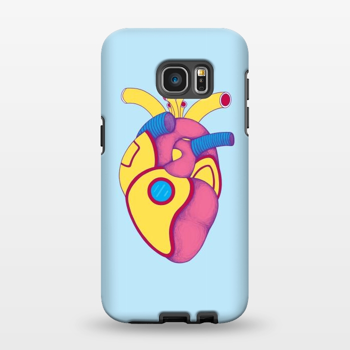 Galaxy S7 EDGE StrongFit Lemon U-boat Heart by Ranggasme
