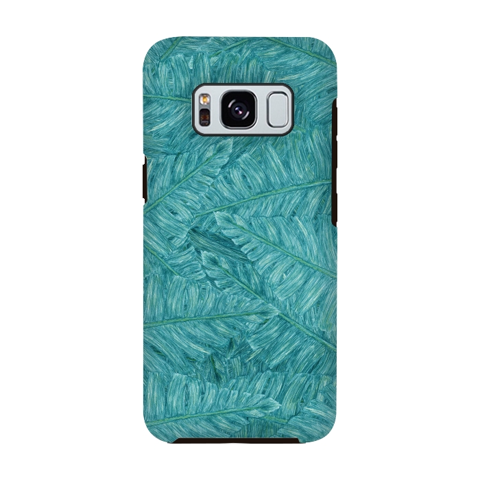 Galaxy S8 StrongFit Tropical Leaves by Ranggasme