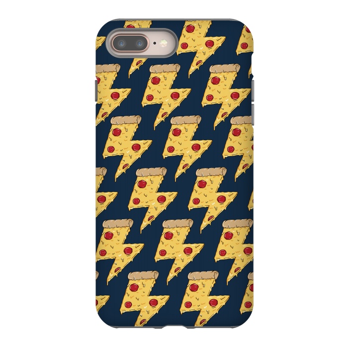 iPhone 7 plus StrongFit Pizza Power Pattern by Coffee Man