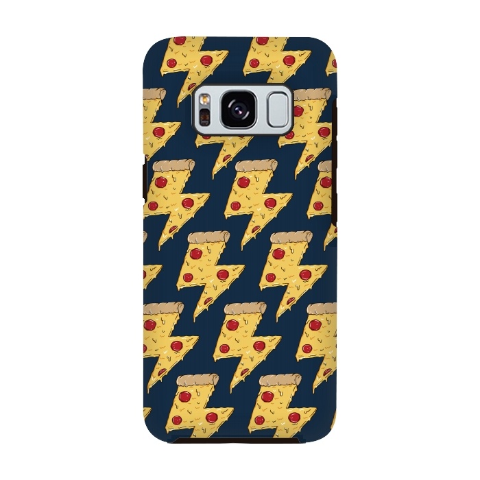 Galaxy S8 StrongFit Pizza Power Pattern by Coffee Man