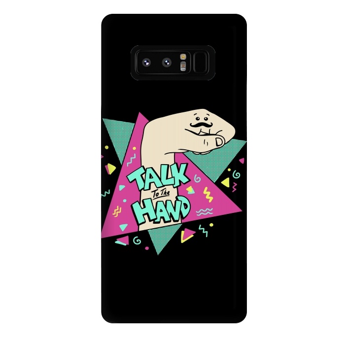 Galaxy Note 8 StrongFit Talk to the Hank by Coffee Man