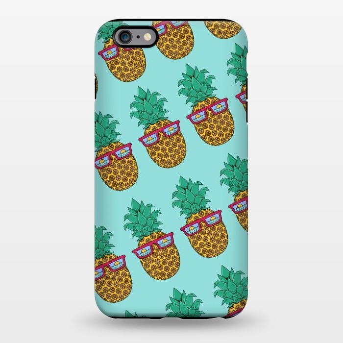 iPhone 6/6s plus StrongFit Floral Pineapple pattern by Coffee Man