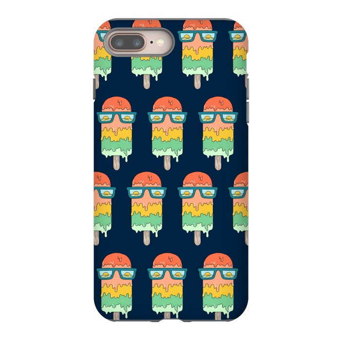 iPhone 7 plus StrongFit Hot Ice Cream pattern by Coffee Man