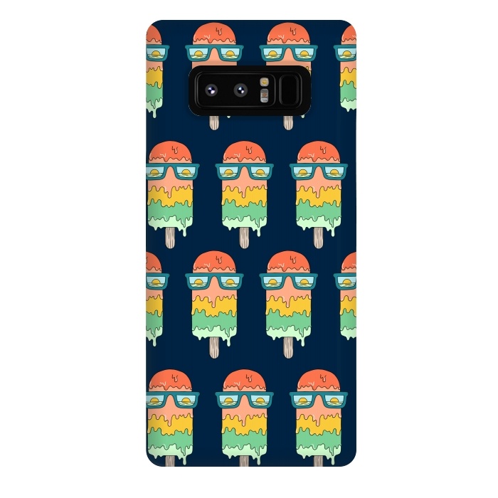 Galaxy Note 8 StrongFit Hot Ice Cream pattern by Coffee Man