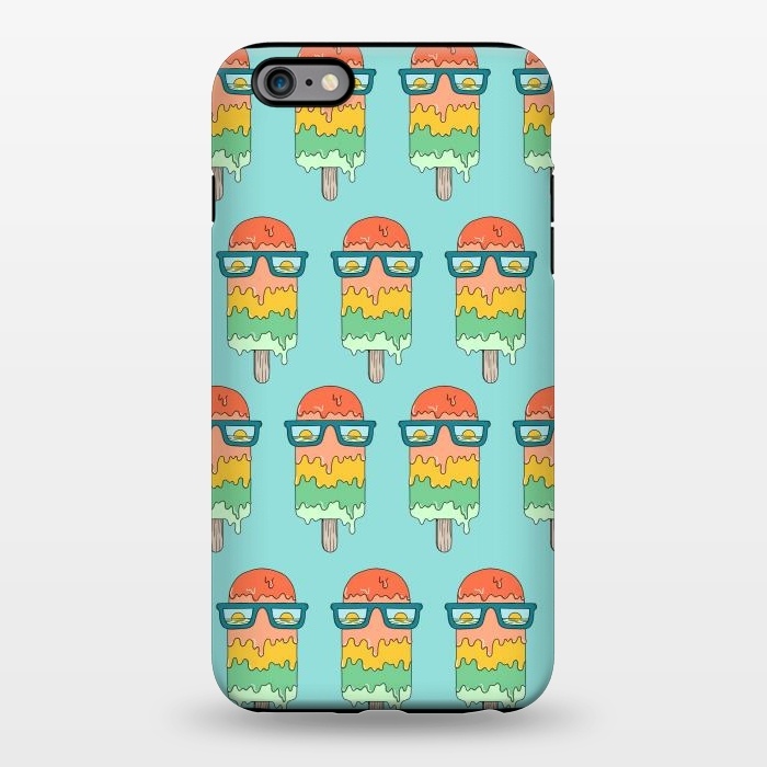 iPhone 6/6s plus StrongFit Hot Ice Cream pattern green by Coffee Man