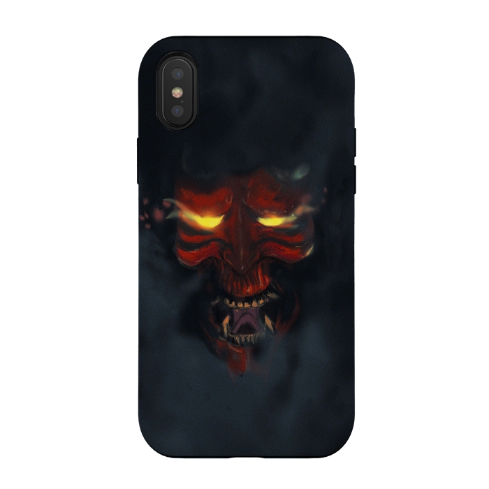 iPhone Xs / X StrongFit "and i shall rise from the shadow" by Ali