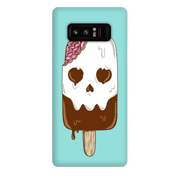 Galaxy Note 8 StrongFit Skull Ice Cream by Coffee Man