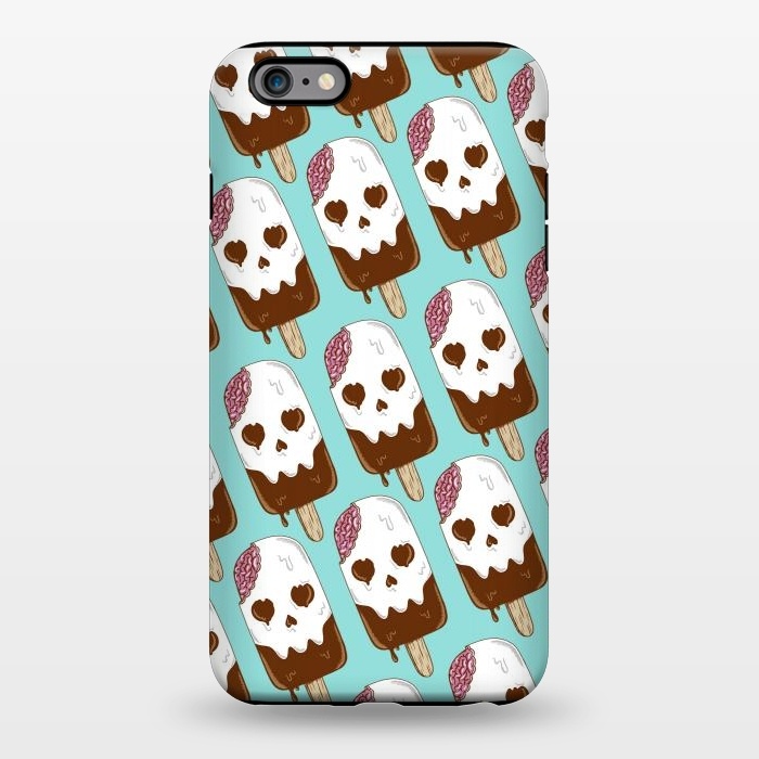 iPhone 6/6s plus StrongFit Skull Ice Cream Pattern by Coffee Man