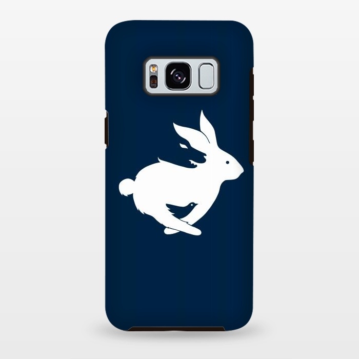 Galaxy S8 plus StrongFit Run rabbit  by Coffee Man