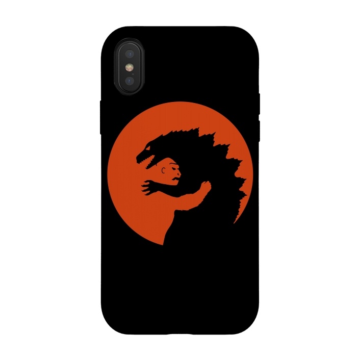 iPhone Xs / X StrongFit Monsters by Coffee Man