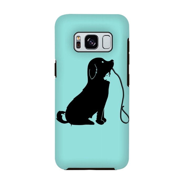 Galaxy S8 StrongFit Animals green by Coffee Man
