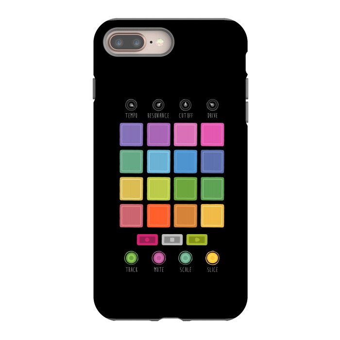 iPhone 7 plus StrongFit Dj Electronic Music Mixer by Dellán