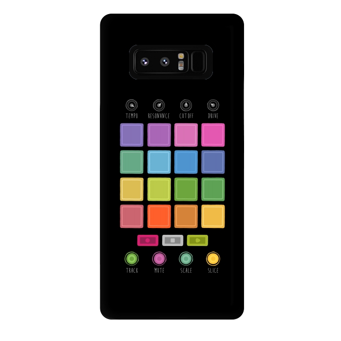 Galaxy Note 8 StrongFit Dj Electronic Music Mixer by Dellán