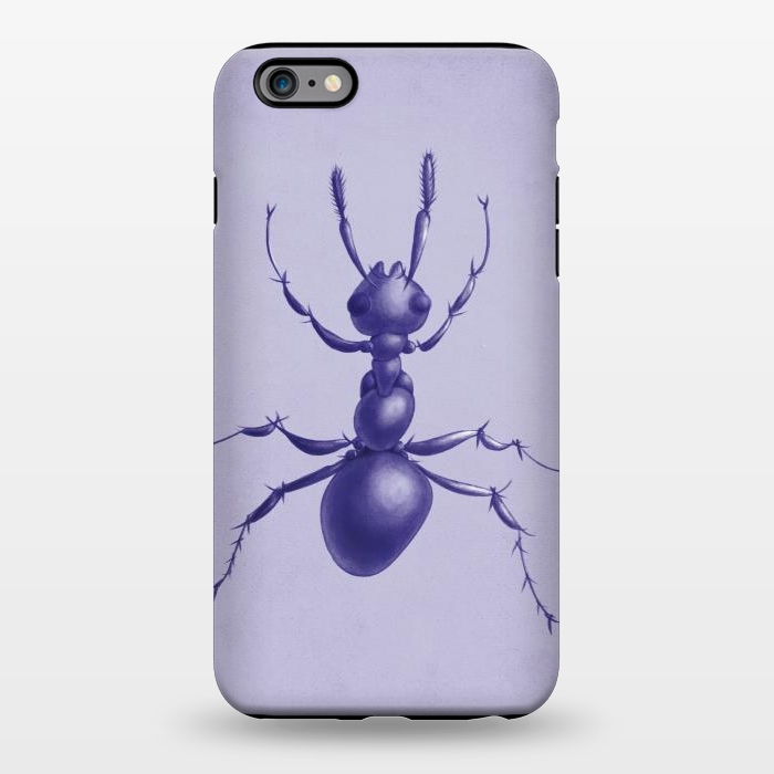 iPhone 6/6s plus StrongFit Purple ant drawing by Boriana Giormova