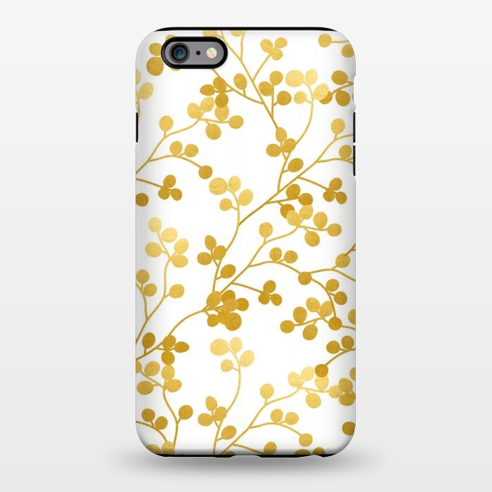 iPhone 6/6s plus StrongFit Golden Vines by Uma Prabhakar Gokhale
