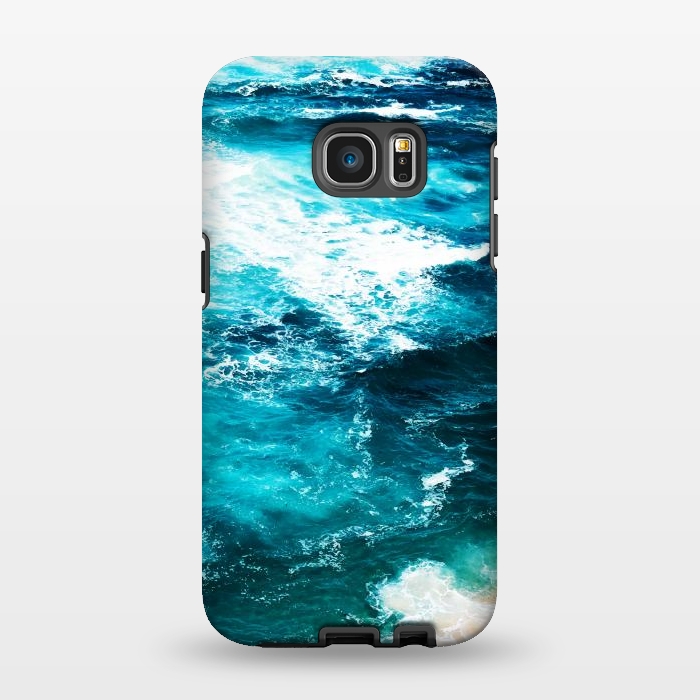 Galaxy S7 EDGE StrongFit Sea Foam by Uma Prabhakar Gokhale