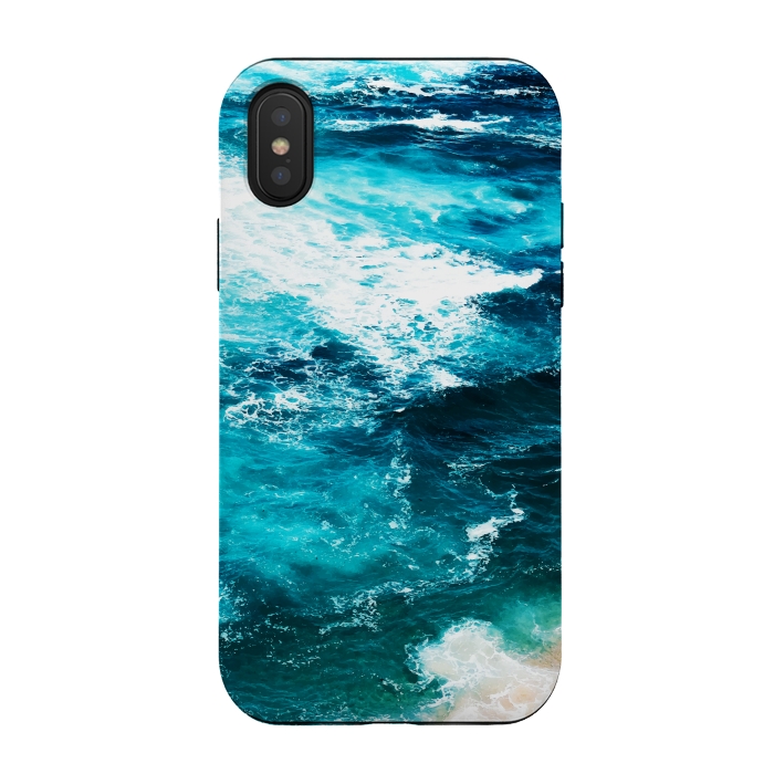 iPhone Xs / X StrongFit Sea Foam by Uma Prabhakar Gokhale