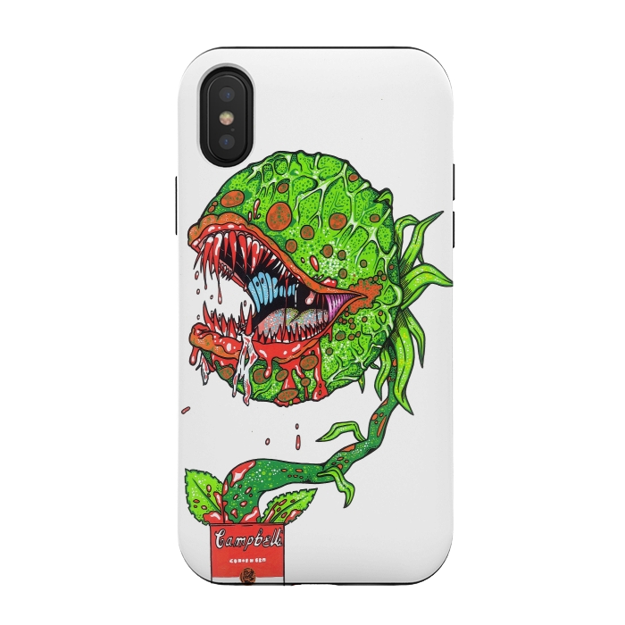 iPhone Xs / X StrongFit Who killed Andy Warhol by Varo Lojo