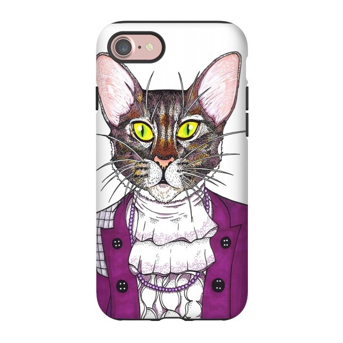iPhone 7 StrongFit CatPrince by Varo Lojo