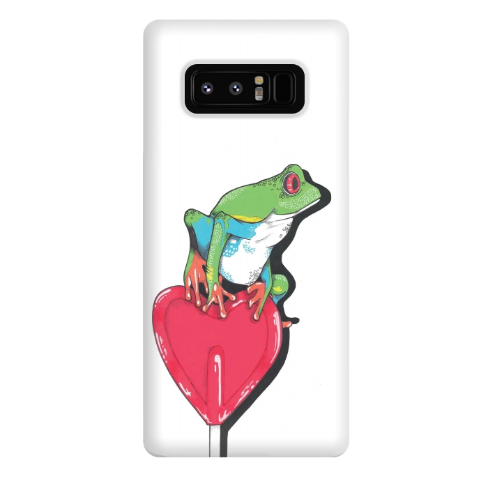 Galaxy Note 8 StrongFit You frog my life by Varo Lojo