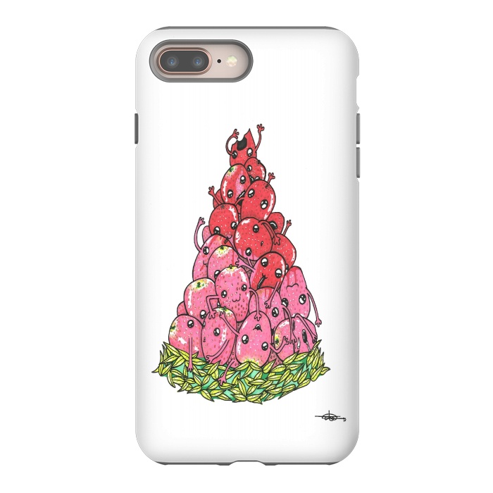 iPhone 7 plus StrongFit Strawberrymelon by Varo Lojo
