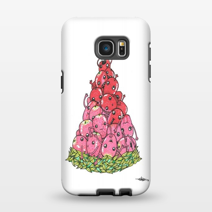 Galaxy S7 EDGE StrongFit Strawberrymelon by Varo Lojo