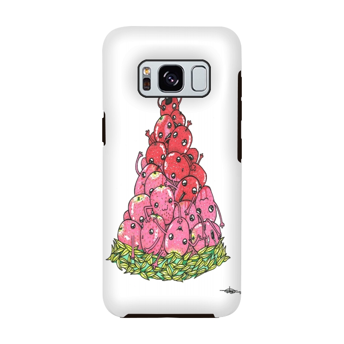 Galaxy S8 StrongFit Strawberrymelon by Varo Lojo