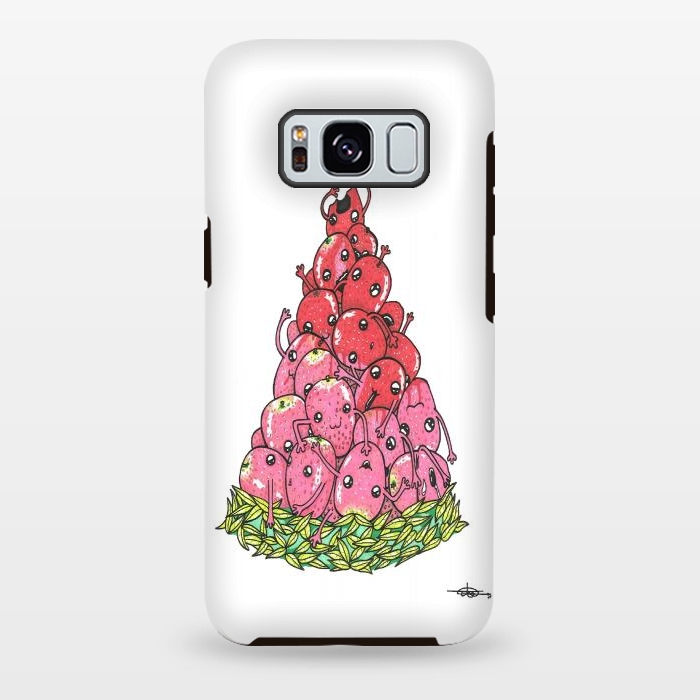 Galaxy S8 plus StrongFit Strawberrymelon by Varo Lojo