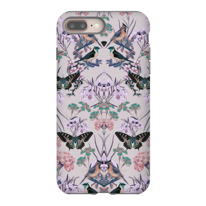 iPhone 7 plus StrongFit Floral Fantasy Flip by Zala Farah