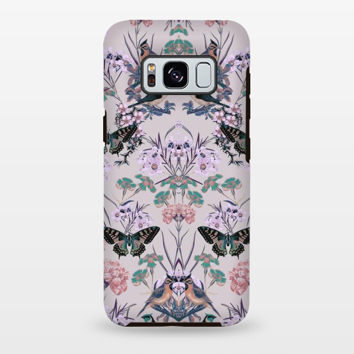 Galaxy S8 plus StrongFit Floral Fantasy Flip by Zala Farah