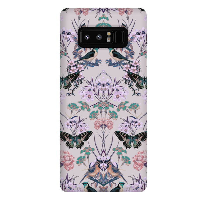 Galaxy Note 8 StrongFit Floral Fantasy Flip by Zala Farah