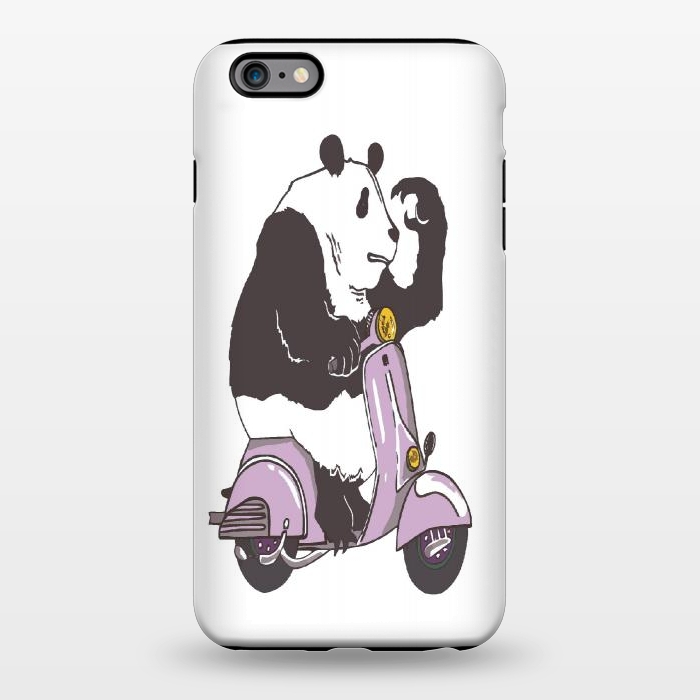 iPhone 6/6s plus StrongFit The Panda biker by Varo Lojo