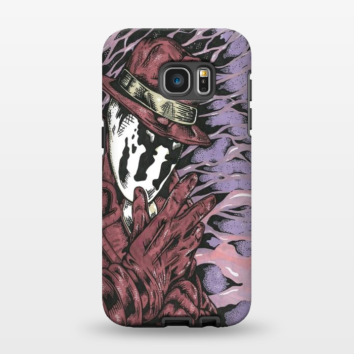 Galaxy S7 EDGE StrongFit Wachmen Rorschach by Varo Lojo
