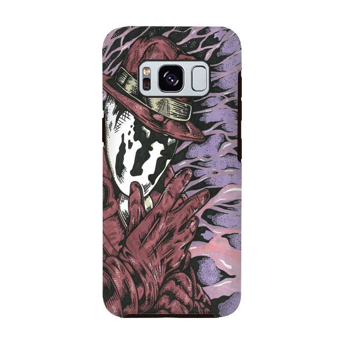 Galaxy S8 StrongFit Wachmen Rorschach by Varo Lojo