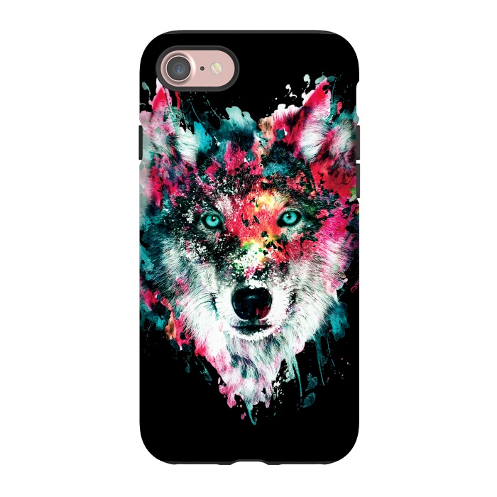 iPhone 7 StrongFit Wolf by Riza Peker