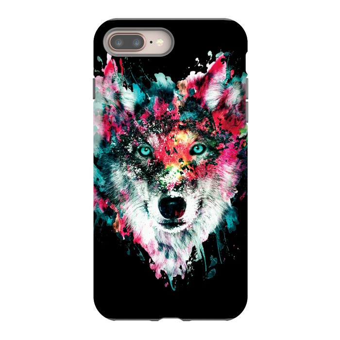iPhone 7 plus StrongFit Wolf by Riza Peker
