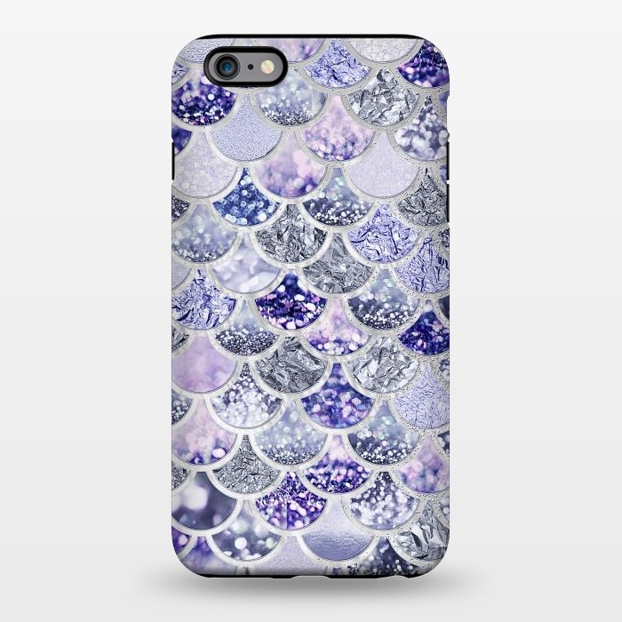 iPhone 6/6s plus StrongFit Multicolor Purple & Violett Mermaid Scales by  Utart