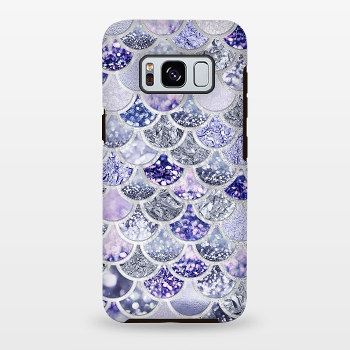 Galaxy S8 plus StrongFit Multicolor Purple & Violett Mermaid Scales by  Utart