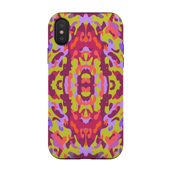 iPhone Xs / X StrongFit Colorful pattern by Dhruv Narelia