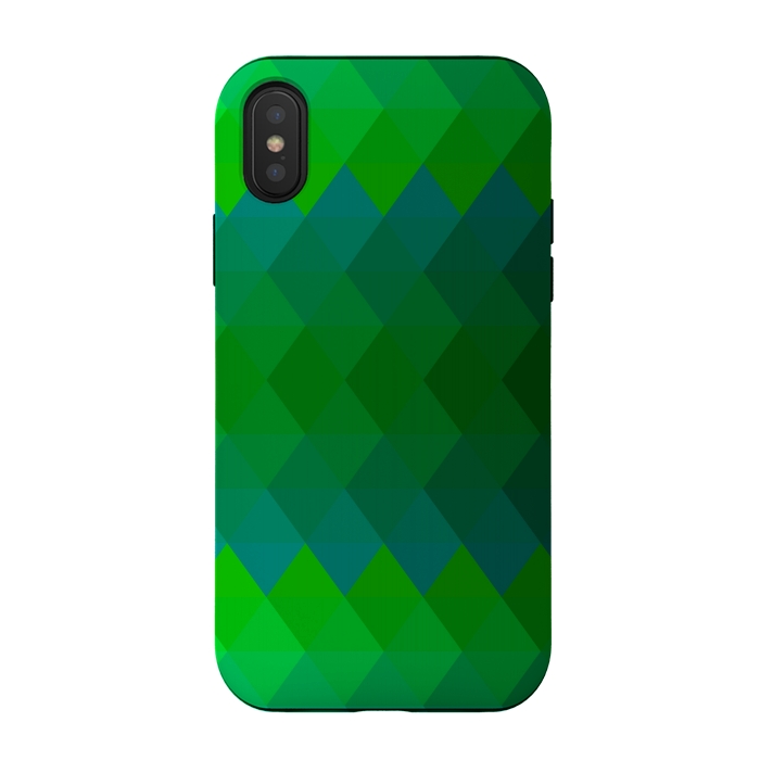 iPhone Xs / X StrongFit Polygonal Pattern by Dhruv Narelia